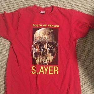 Supreme X Slayer South Of Heaven T Shirt